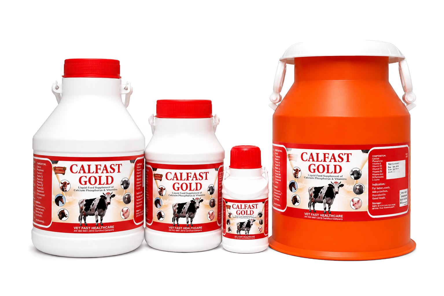 Calfast Gold animal feed supplement range